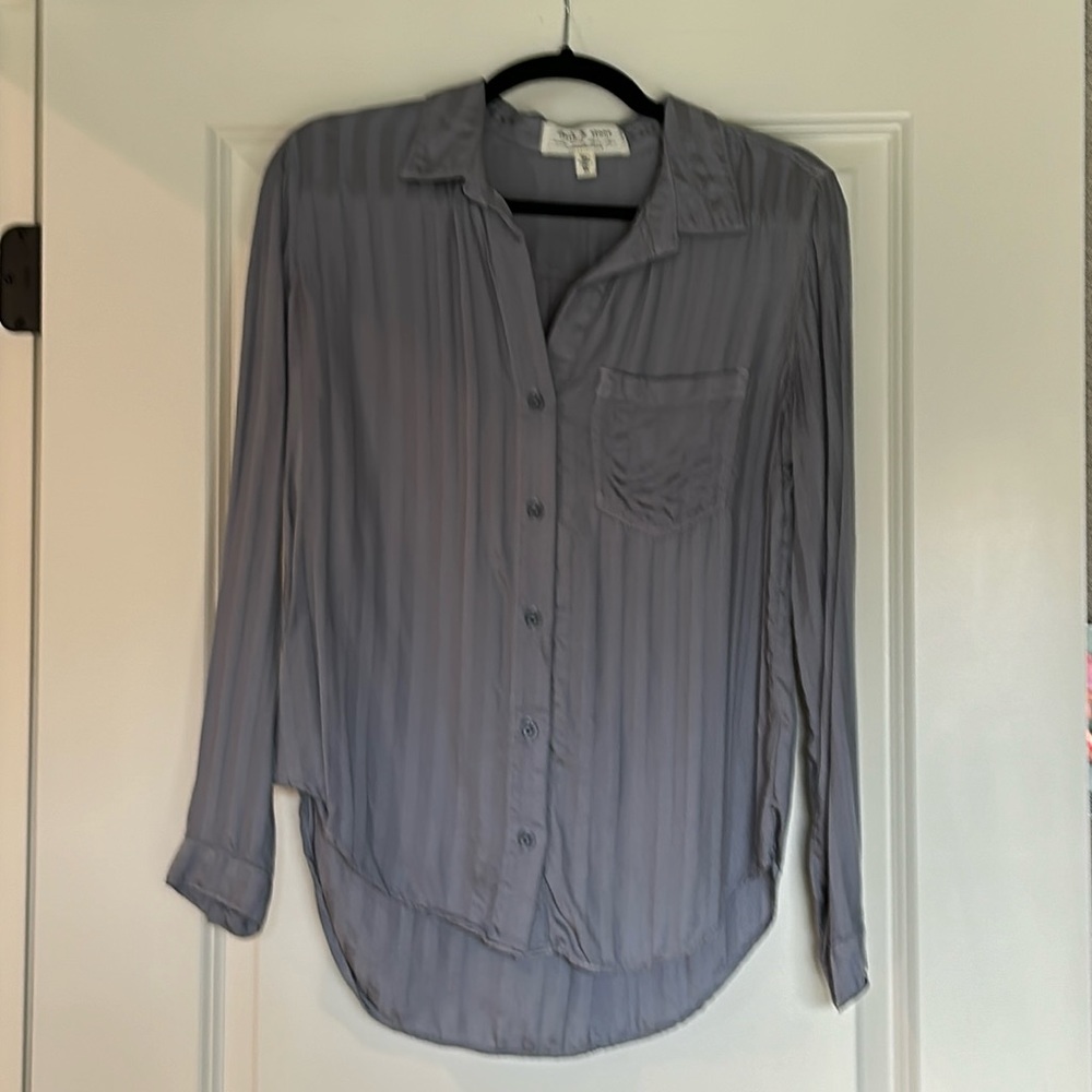 Anthropologie striped button down